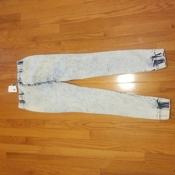 Brand New Acid Wash Destroyed Joggers - Picture 5 of 7